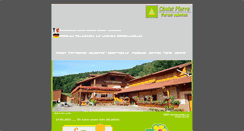 Desktop Screenshot of chalet-pierre.com